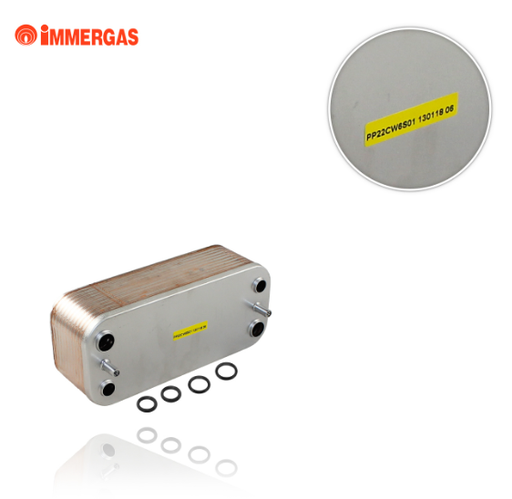 [3.015360] Intercambiador Placas Immergas Maior Kw - Eolo Eco – 3.015360