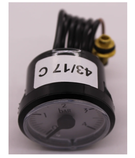 [6146111] Manometro hidrometro Sime Format DGT - Brava DGT - Format Low Nox negro L600 – 6146111