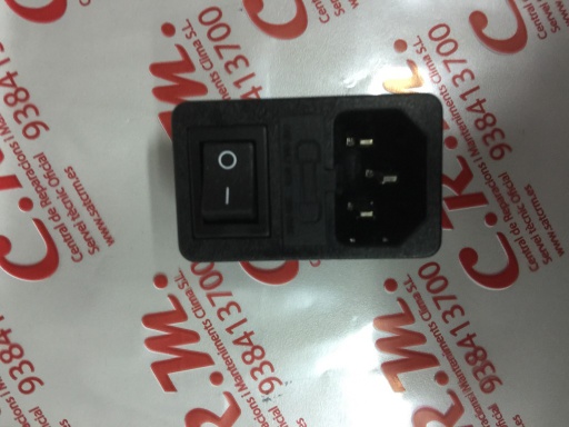 [75062] Enchufe Lasian IEC + fusible 3,15 – 75062