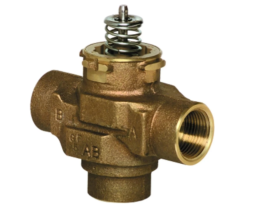 [VCZMH6000/U] Válvula de control tres vías Honeywell Home by Resideo Ø20mm DN20 de latón PN20 6,6Kvs VCZMH6000/U 