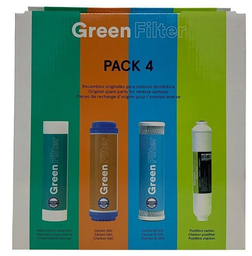 [763308] Pack 4 filtros standard equipos osmosis kw 5 etapas (incluye postfiltro) (763308 2150025245)