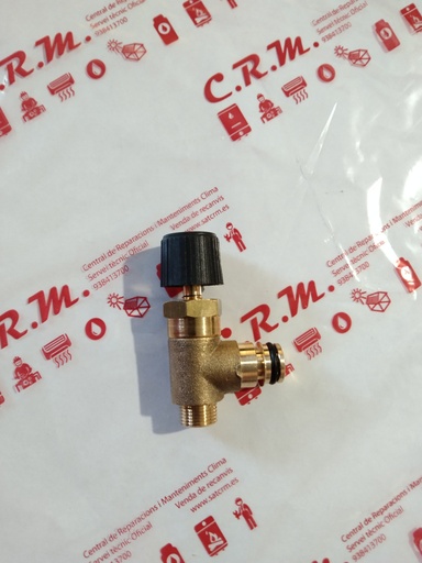 [014675-C] Llave llenado Compatible Vaillant VMW 236 / 240 / 242 / 246 / 255 (0020265137) / 296 / 306 (0020018065 - 014675 - 0020265137 - R78601) – 014675-C