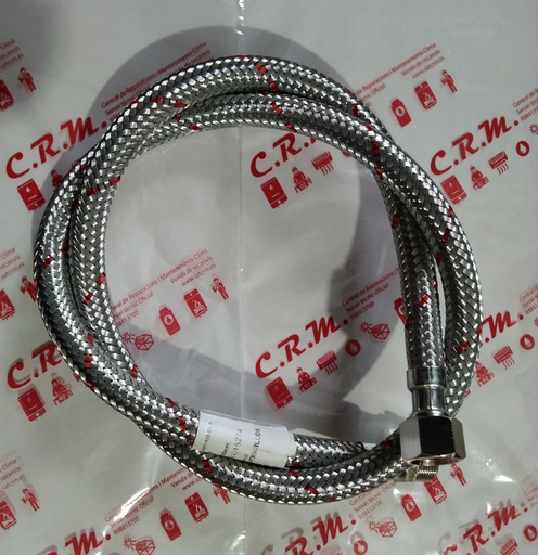 [012070] Latiguillo gasoil tubo flexible 3/8HM recto x 1000mm