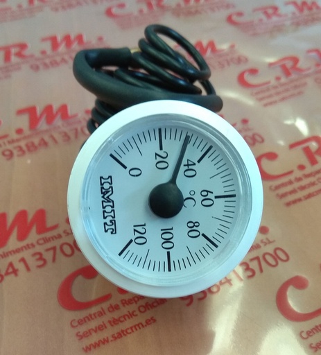 [51746] Termometro Lasian 0-120ºC 1,5m redondo caldera – 51746