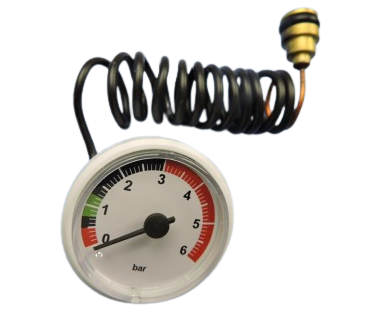 [1022734] Manometro Immergas Maior - Zeus Maior - Maior KW - ECO KW (36-0/6b-1000mm) – 1022734