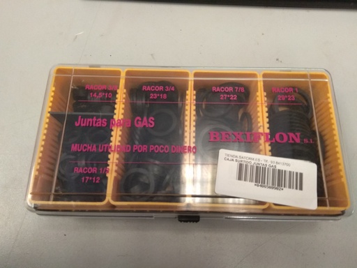 [406500902] CAJA SURTIDO JUNTAS GAS