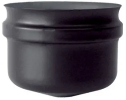 [NL316EXTCRIB08] Tapón ciego de 80 mm diámetro inoxidable aisi 316l negro mate para estufas de pellet