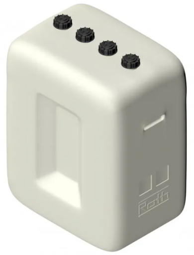 [1020700001] Depósito gasoil Rothalen 700 Estrecho 1060x660x1340mm 700l Roth – 1020700001