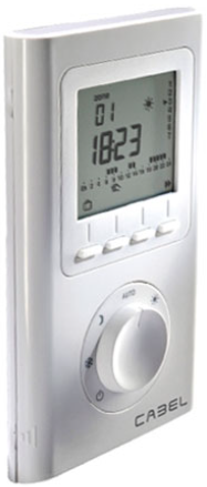 [6360001] CABEL Termostato de Ambiente formato Digital Prog. – 6360001