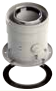 [610CVSIP15] SALIDAS VERTICALES COAXIALES (compatible con BIASI, COINTRA, FAGOR, FERROLLI, MANAUT, SIME, TIFELL Ecomax) DE CONDENSACIÓN FIG (PP/Acero lacado) Ø60/100 – 610CVSIP15