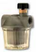 [20231P] Filtro de aluminio FAG para gas-óleo FILTRO VASO TRANSPARENTE CON GRIFO DE CIERRE UNA LÍNEA (Medida: 3/8”, Cartucho: Inox, Filtrado (μm): 100, Superficie (cm2): 105) – 20231P