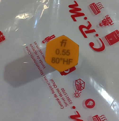 [2532035] Inyector gasoil 055 G 80º HF boquilla Fluidics – 2532035