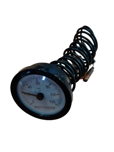 [SU-015729] Termometro caldera ø57mm 0-120º capilar 1500mm – SU-015729