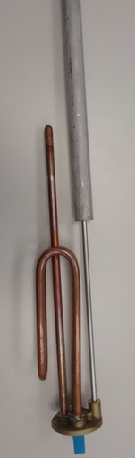 [9001500050] Resistencia Greenheiss curva termo ø48 2000W/230V flangia con anodo – 9001500050