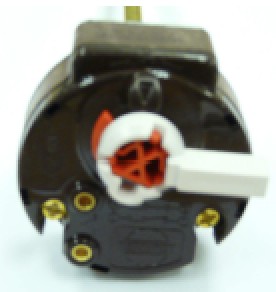 [631500060] TERMOSTATO RTS 78/90 ROSSO X SELET – 631500060