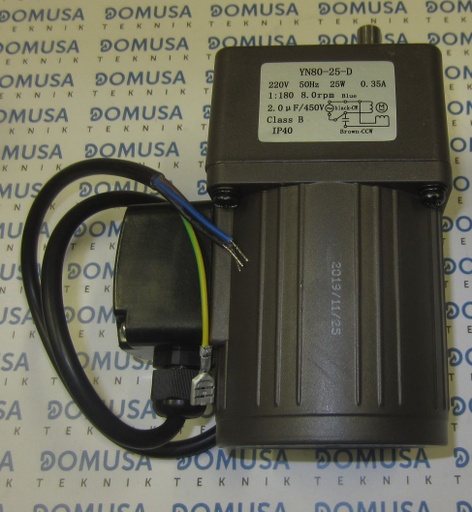 [CFOV000136] Motor domusa Bioclass NG16-NG25-NG43 25W-1/180 sinfin alimentador principal