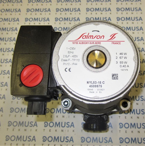 [CFOV000073] Bomba agua Domusa DS-Matic NYL 53-15 superior e inferior 1 Salmson, Wilo (motor compatible)