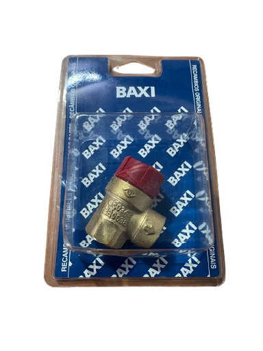 [7653015] Valvula seguridad 3 bar Baxi Roca Laia GTI - Gavina – 7653015