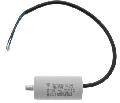 [070002025] Condensador trabajo con cable 2,5mf 450v – 070002025