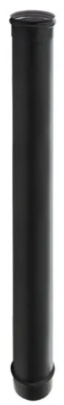 [NL316EXTA20S10] Tubo simple inoxidable aisi 316l negro mate para estufas de pellet diametro 100mm 2m – NL316EXTA20S10