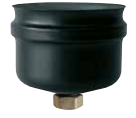 [NL316EXSCARSS08] Copa simple 80mm diámetro inoxidable aisi 316l negro mate para estufas de pellet – NL316EXSCARSS08