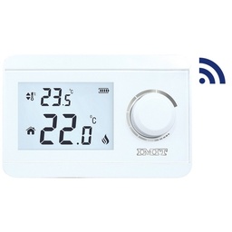 [578815] Termostato ambiente inalambrico Digital Silver TA/RF Imit