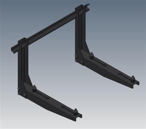 [067600] Soporte de pared para unidad exterior (serie AMS 10-6/20-6, AMS 10-8 & AMS 10-12)