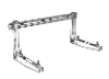 [067598] Soporte de pared para unidad exterior Nibe (serie F2040-6, F2040-8 & F2040-12) – 067598