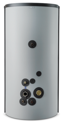 [081053] Acumulador de ACS NIBE F-series VPB 1000 con protección por lámina interna de cobre de 500 litros con 2 serpentínes de 5,2m² – 081053