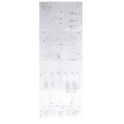 [134154] INSTALLATION TEMPLATE THERMOR – 134154