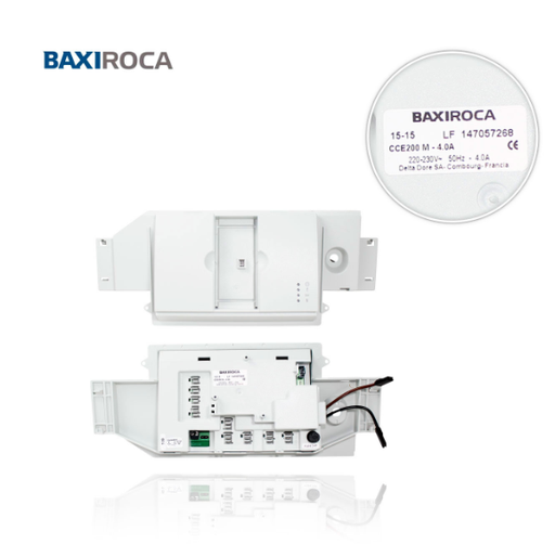 [147057268] Placa electronica Sin mando CCE200M Baxi Roca Gavina 20GTI Confort SP cuadro control Gavina 30GTI Confort SP (147057265) – 147057268-147057234