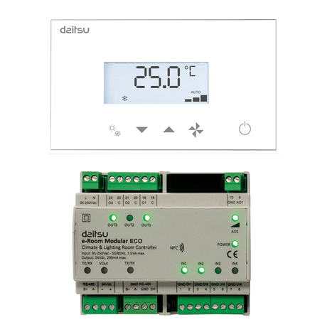 [3IFD9153] Accesorio Daitsu - Control por cable FCD E-Touch EC – 3IFD9153
