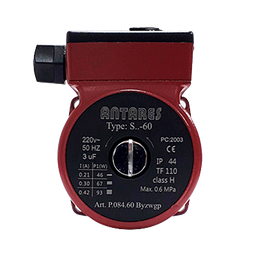 [QX-011349] Bomba agua Grundfos 110W 3 velocidades 4-5-6MCA (S..-60 220V 50Hz 3uF) (turbina 72mm)