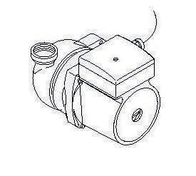 [125568728] Bomba agua Baxi Roca UP 15-50 AO 2V Novanox 24/24F - Neonox 20/24F – 125568728