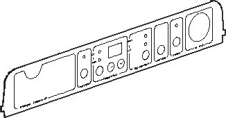 [91887927] ADHESIVO PANEL DE MANDOS