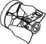 [537D9001] DEFLECTOR QUEMADOR ACV BM V todas versiones - BMV 2 ESTANCO HÉLICE DIFUSORA 12 RANURAS – 537D9001