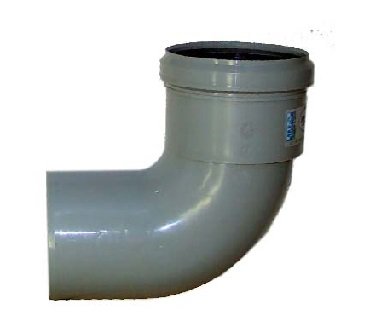 [537D6403] Codo 90 D:80 PP gris – 537D6403