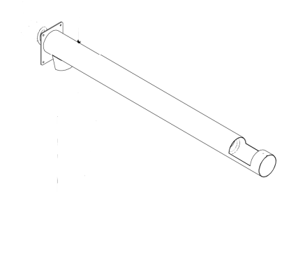 [SEPO001612] TUBO ALIMENTADOR EXTERIOR BIOCLAS 25/43