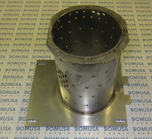 [RCON000001] Camara combustion Domusa Bioclass NG10/16 quemador (165mm x 100mm ø)(SCON000495)