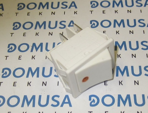 [CELC000048] INTERRUPTOR BLANCO CON LED – CELC000048