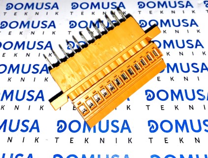 [CELC000042] Regleta Weidmuller Domusa 12 polos