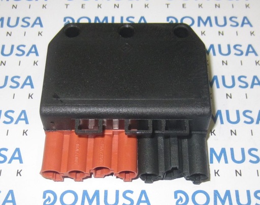 [CQUE000041] Clavija conector Domusa 7 polos hembra caja de conexiones quemador – CQUE000041