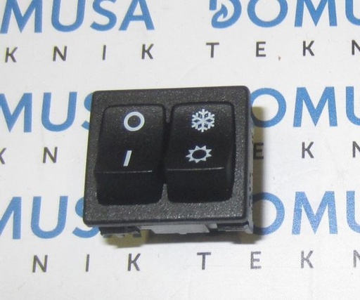 [CELC000138] Interruptor Domusa Donatec - Novatec - Sirena negro – CELC000138