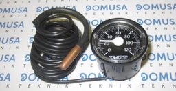 [CELC000136] Termometro Domusa Clima Mix - Sirena - Ecogas - DS-Matic (ø40-0/120º-1000mm) negro
