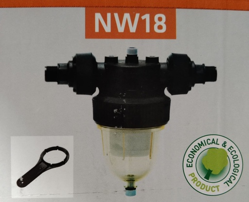 [2150000010] Filtros osmosis Klinwass NW-18 3/4'M – 2150000010