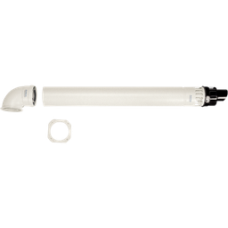 [3.024598] KIT SCP SALIDA DE HUMOS CALDERA IMMERGAS HORIZONTAL CONCENTRICO 60-100 (codo 90º + tubo + deflector) condensación SHORT (sust. 3.012000)