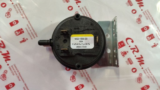 [RE3004] Presostato Vertex Life estufa 0.6mbar (NS2-1564-00 - 40/60 Pa) – RE3004