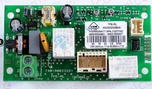 [65116249] Placa electronica Ariston Fleck Duo-5 30/50/80/100L EU principal (Antigua ref 65152900) – 65116249