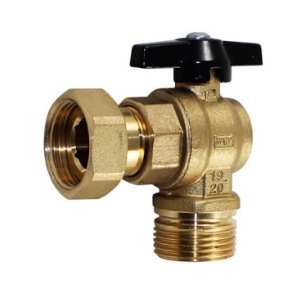 [R1592] Llave corte Beretta calefaccion entrada/salida (escuadra 3/4m-3/4h r.loco) – R1592