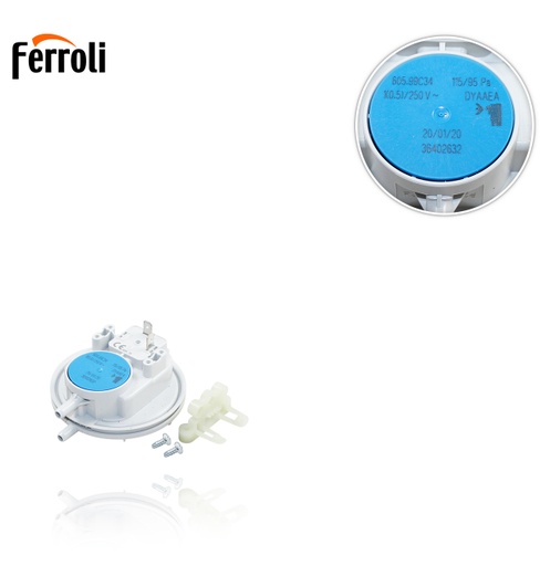 [I39817511] Presostato aire Ferroli Domiprojet huba 115/95 Pa (39817510) – I39817511
